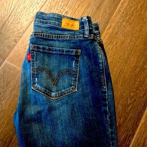 Levi’s 525 straight leg stretch jeans